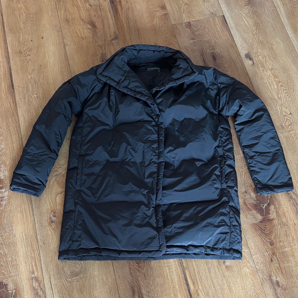 EUC James Perse Y/osemite Down Duvet Coat Jacket Puffer